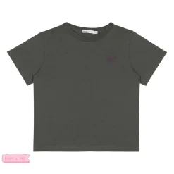The New Society Long Sleeve T Shirts> Logo Tee Ash