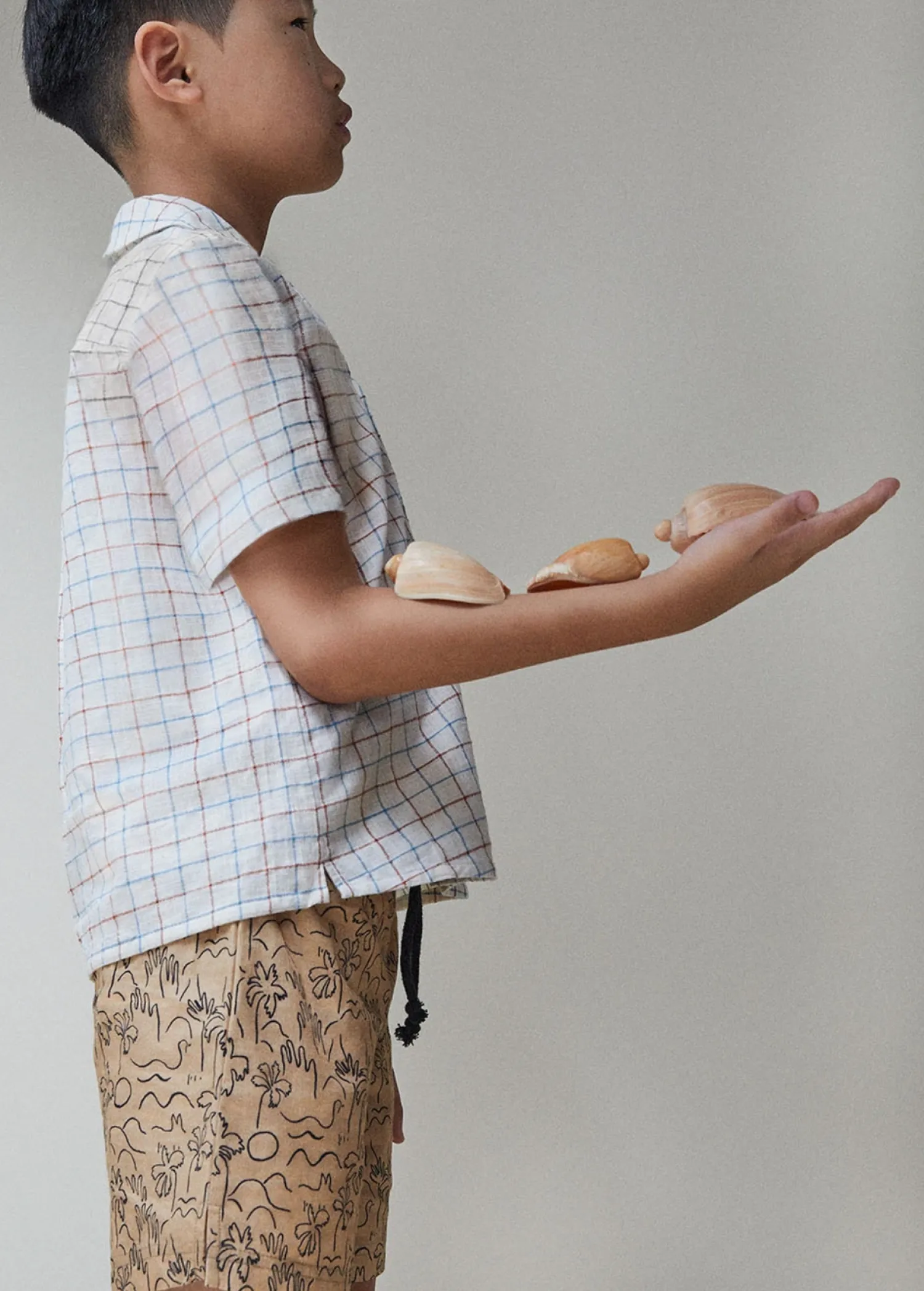 The New Society Shorts> Palm Bermuda Short