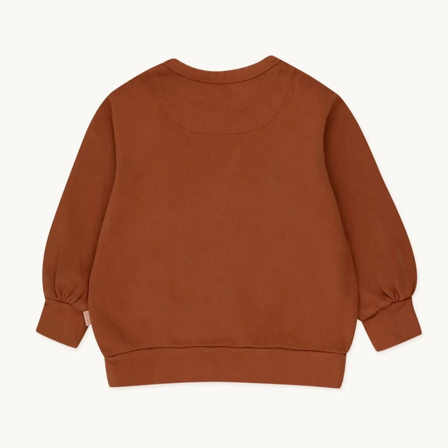 Tiny cottons Sweatshirts> Merci Sweatshirt Brown