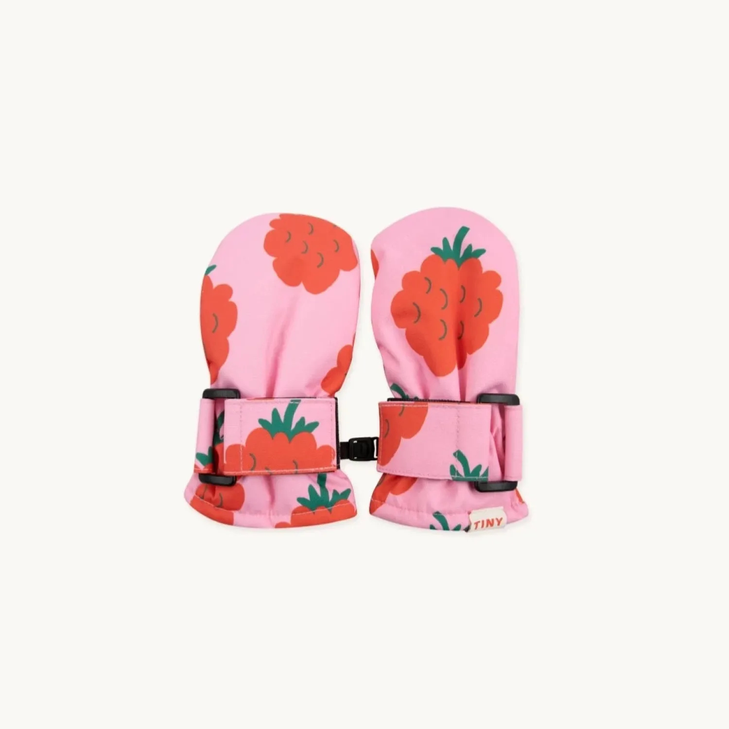 Tiny cottons Face Masks> Raspberries Mittens