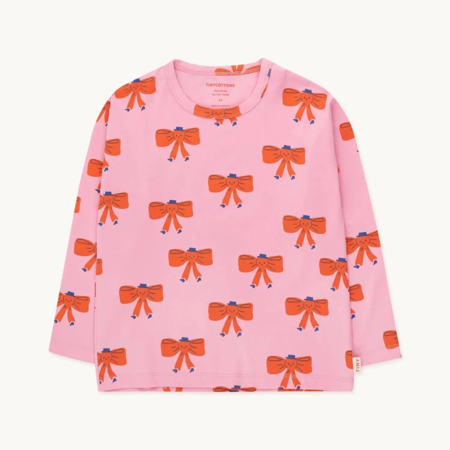 Tiny cottons Blouses> Tiny Bow Tee