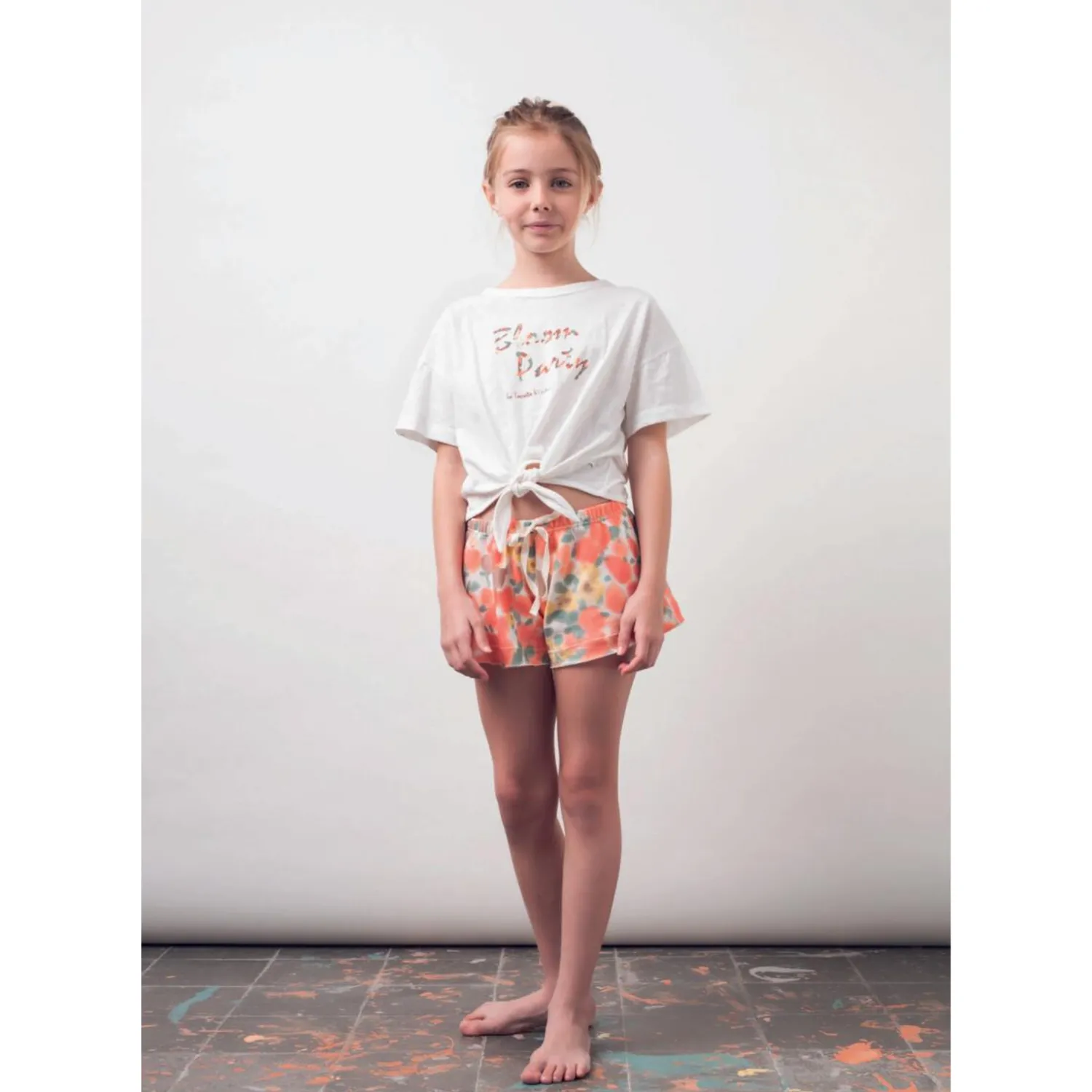 Tocoto Vintage Long Sleeve T Shirts> Organic Cotton Flame T Shirt