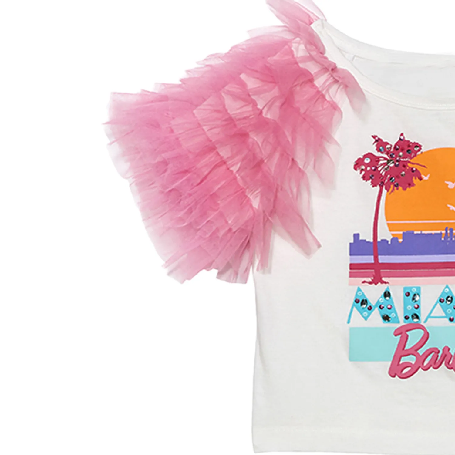 Tutu Du Monde Long Sleeve T Shirts> Barbie Miami Shores Top