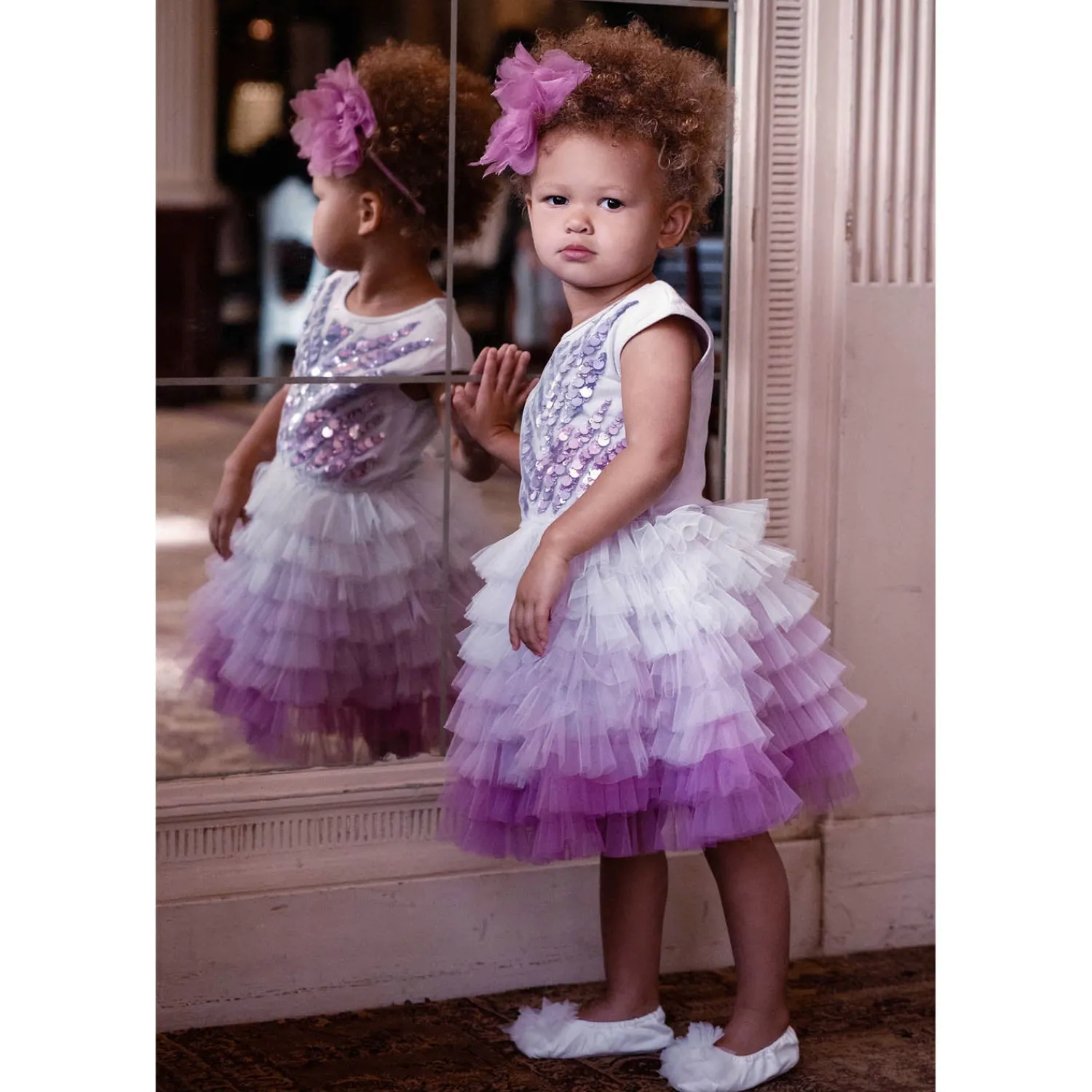 Tutu Du Monde Overalls & Jumpsuits> Bebe Aria Tutu Dress Wisteria Mix