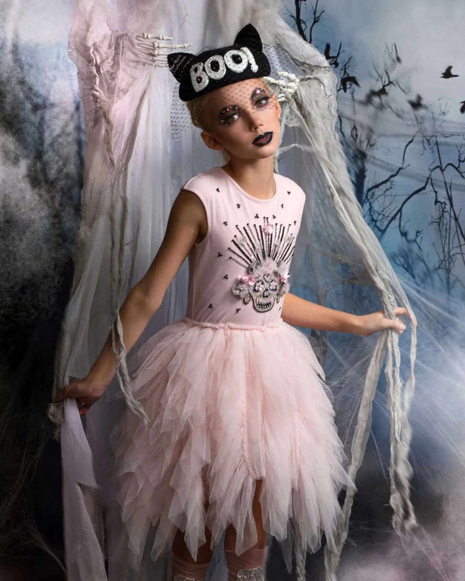 Tutu Du Monde Overalls & Jumpsuits> Graveyard Shift Los Muertos Tutu Dress