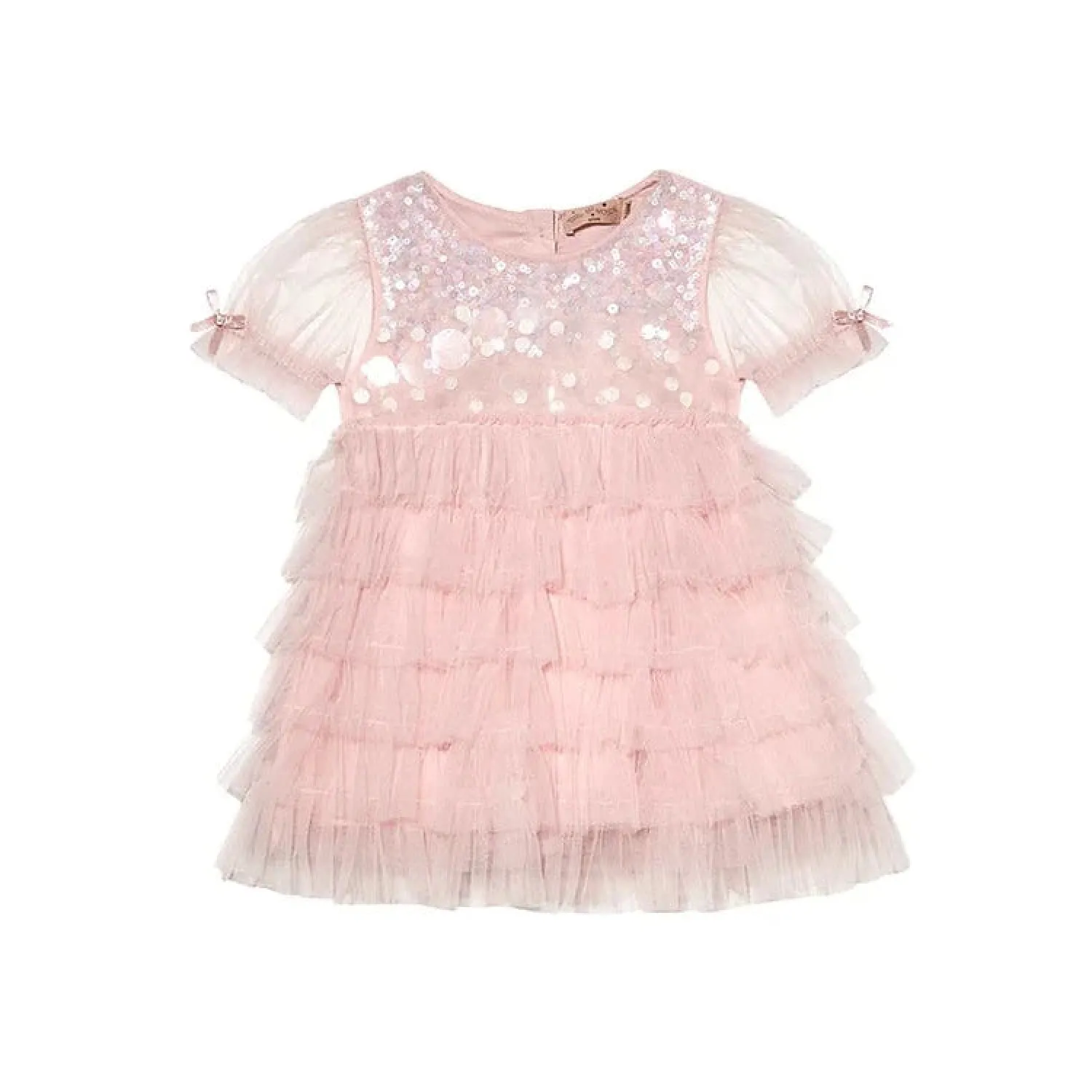 Tutu Du Monde Dresses> Jingle Belles Bebe Twinkling Tulle Dress