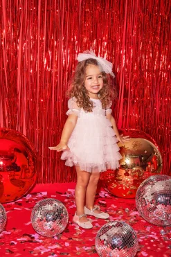 Tutu Du Monde Dresses> Jingle Belles Bebe Twinkling Tulle Dress
