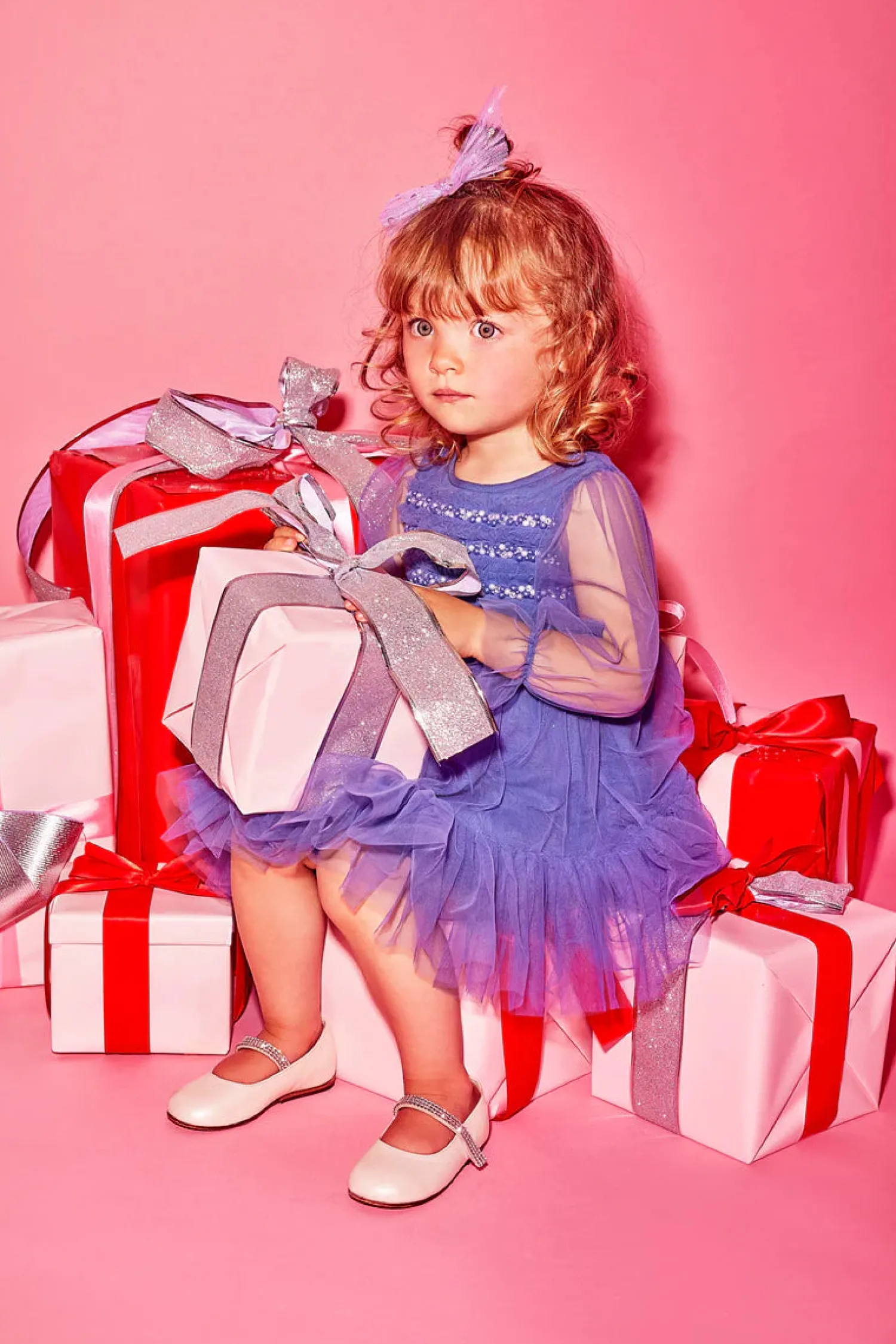 Tutu Du Monde Dresses> Jingle Belles Bebe Neva Tulle Dress
