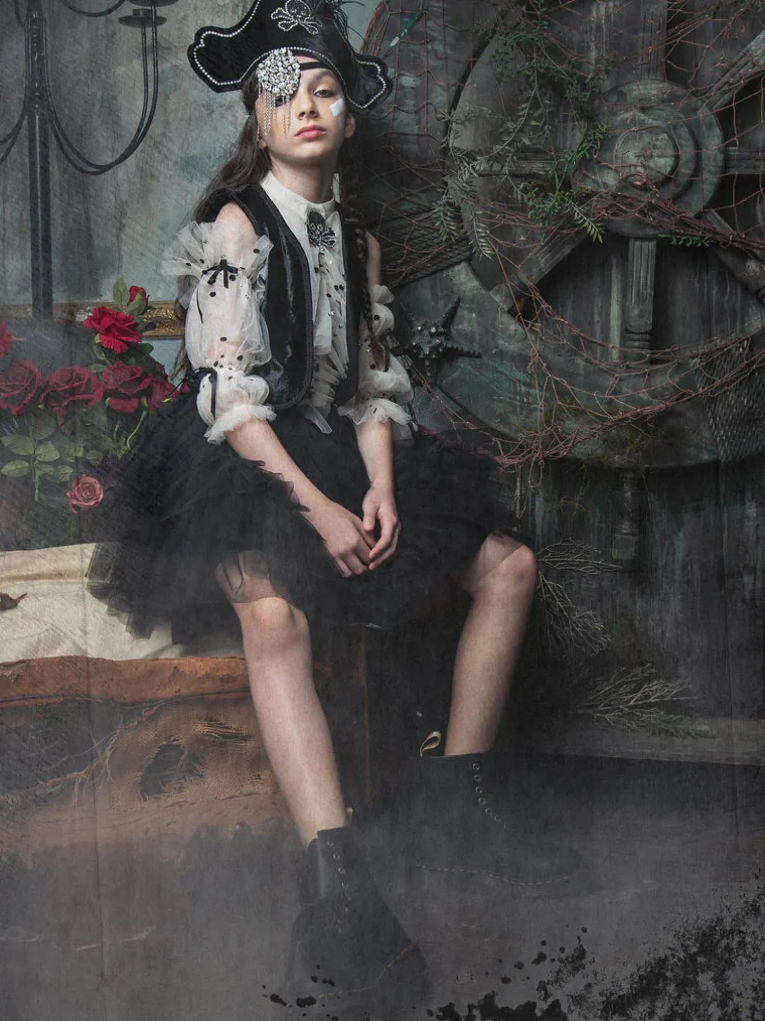 Tutu Du Monde Face Masks> Oh My Goth Walk The Plank Jacket