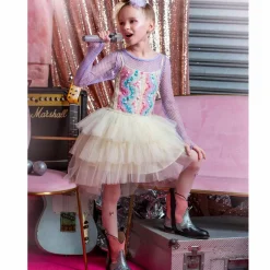 Tutu Du Monde Overalls & Jumpsuits> Pretty In Punk Gold Dust Tutu Dress