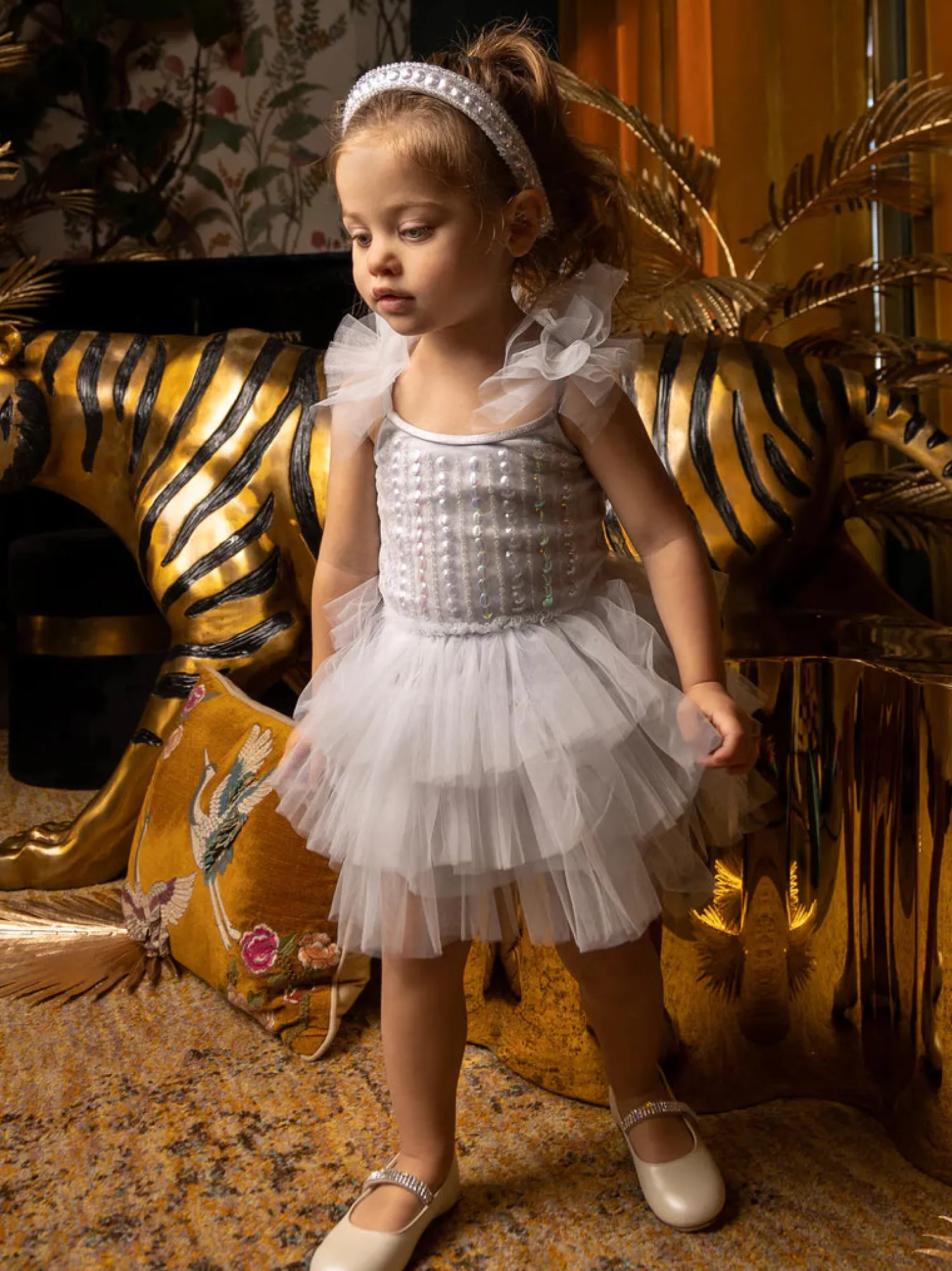Tutu Du Monde Dresses> Rich Kitsch Bebe Gleaming Tutu Dress