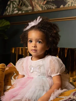 Tutu Du Monde Dresses> Rich Kitsch Bebe Crystal Bow Tulle Dress