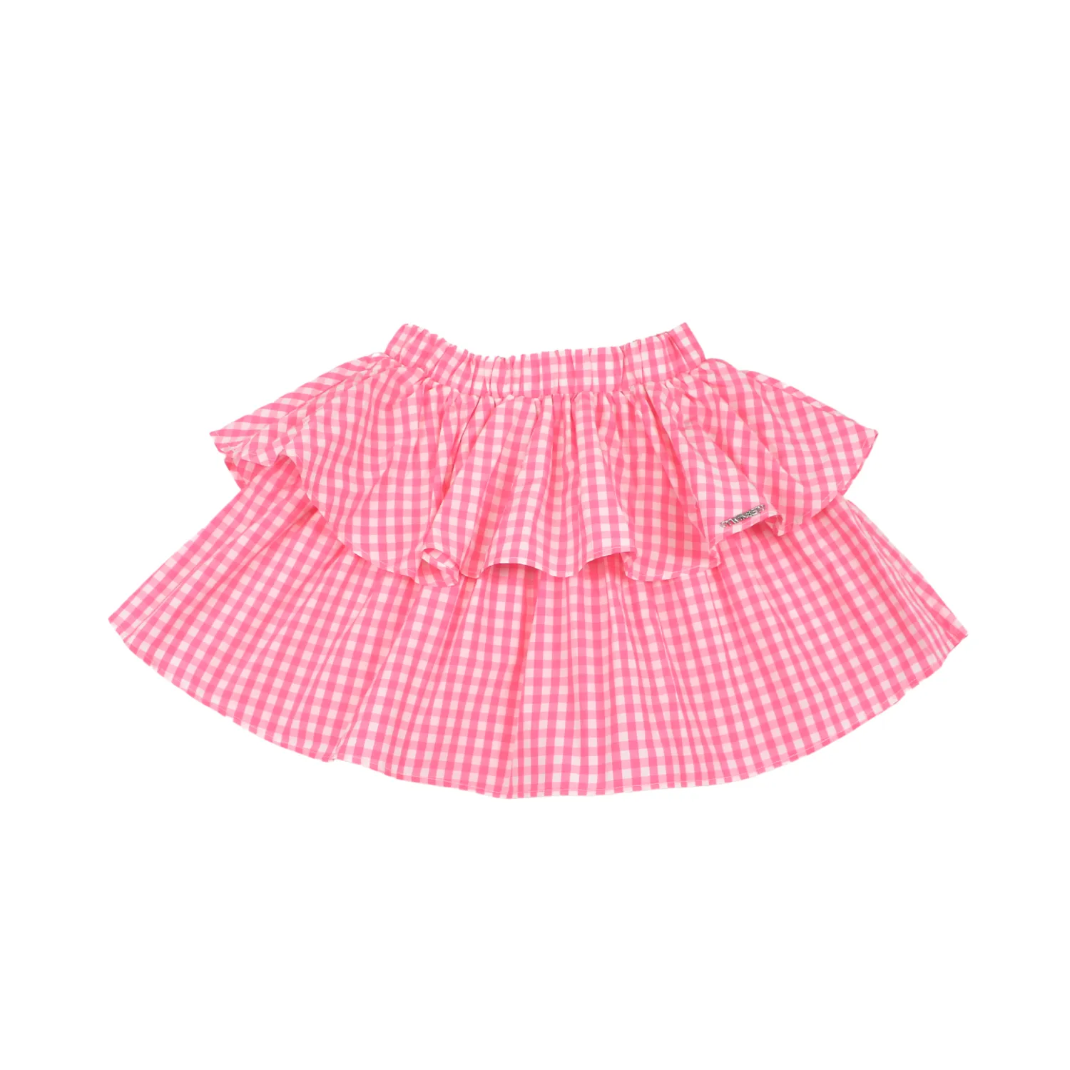 TWINSET Dresses> Girl Gingham Taffeta Skirt