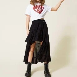 TWINSET Dresses> Girl Muslin Long Skirt