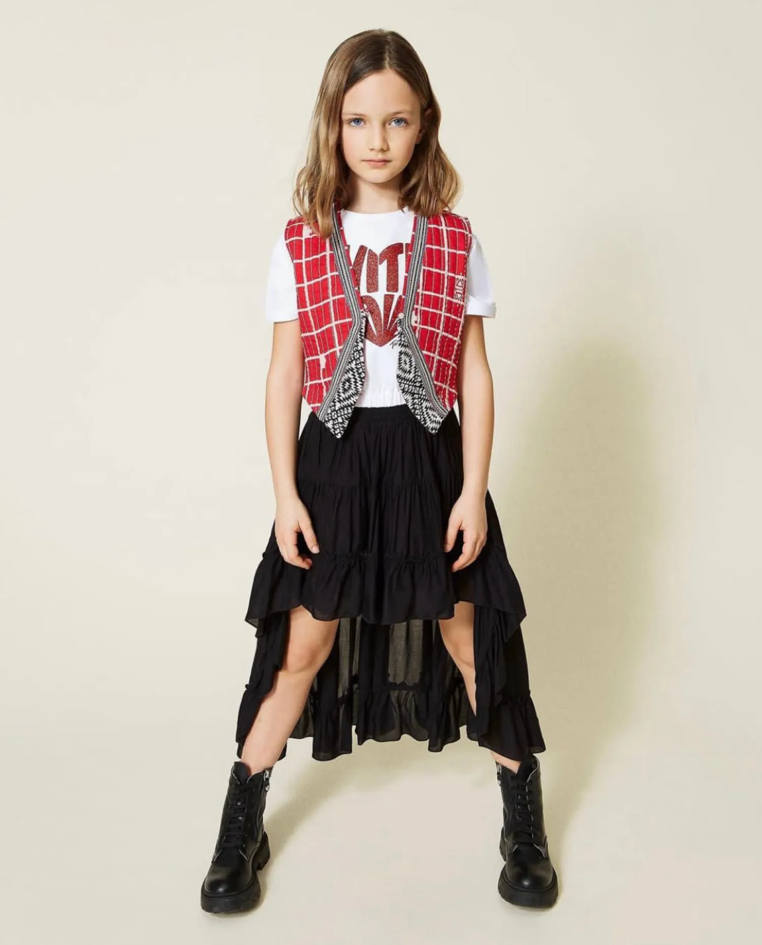 TWINSET Dresses> Girl Muslin Long Skirt