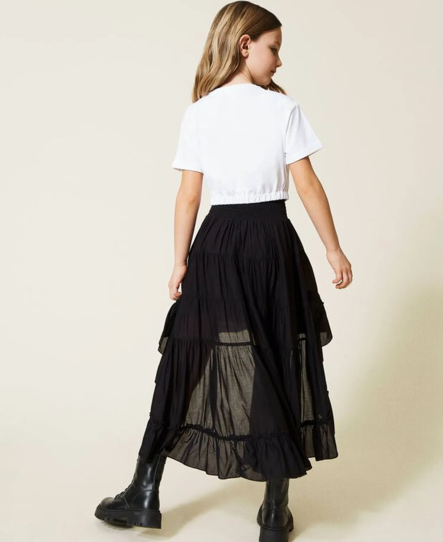 TWINSET Dresses> Girl Muslin Long Skirt