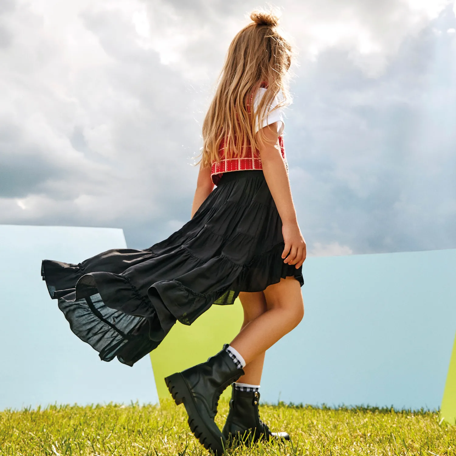 TWINSET Dresses> Girl Muslin Long Skirt