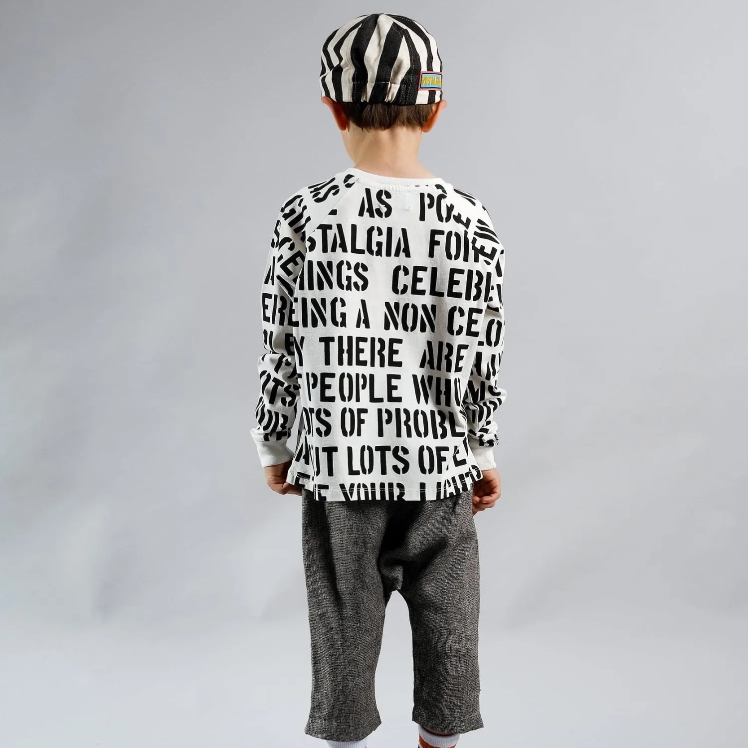 Wolf and Rita Blouses> Adamastor Alphabet Sou Long Sleeve T Shirt