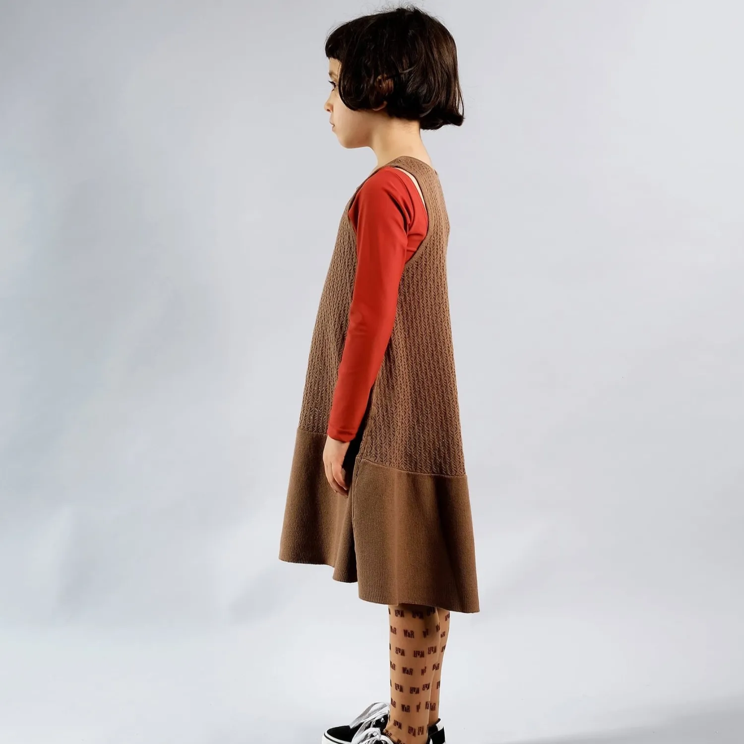 Wolf and Rita Overalls & Jumpsuits> Andreia Pale Brown Dress Cover Up