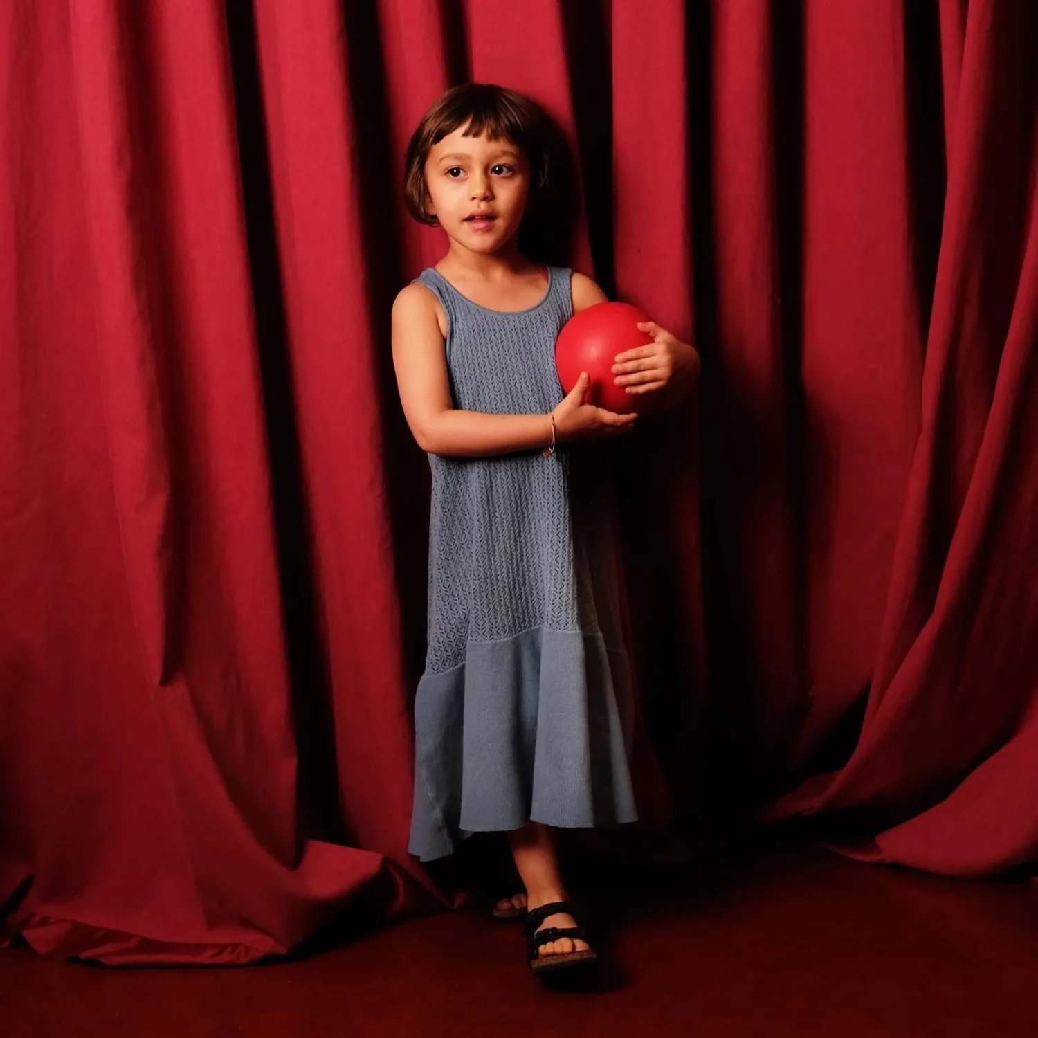Wolf and Rita Overalls & Jumpsuits> Andreia-Pale Blue Dress Cover Up