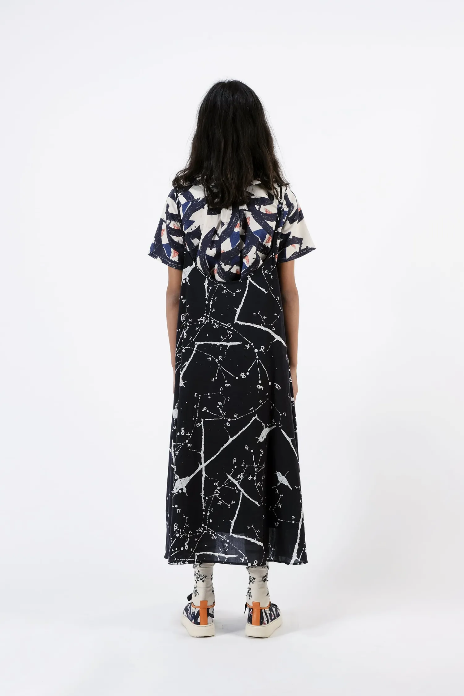 Wolf and Rita Overalls & Jumpsuits> Assuncao Galaxy Woven Dress