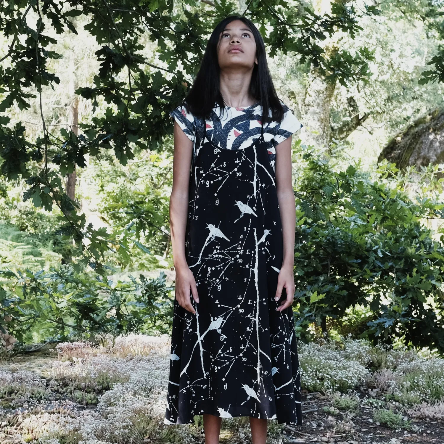 Wolf and Rita Overalls & Jumpsuits> Assuncao Galaxy Woven Dress