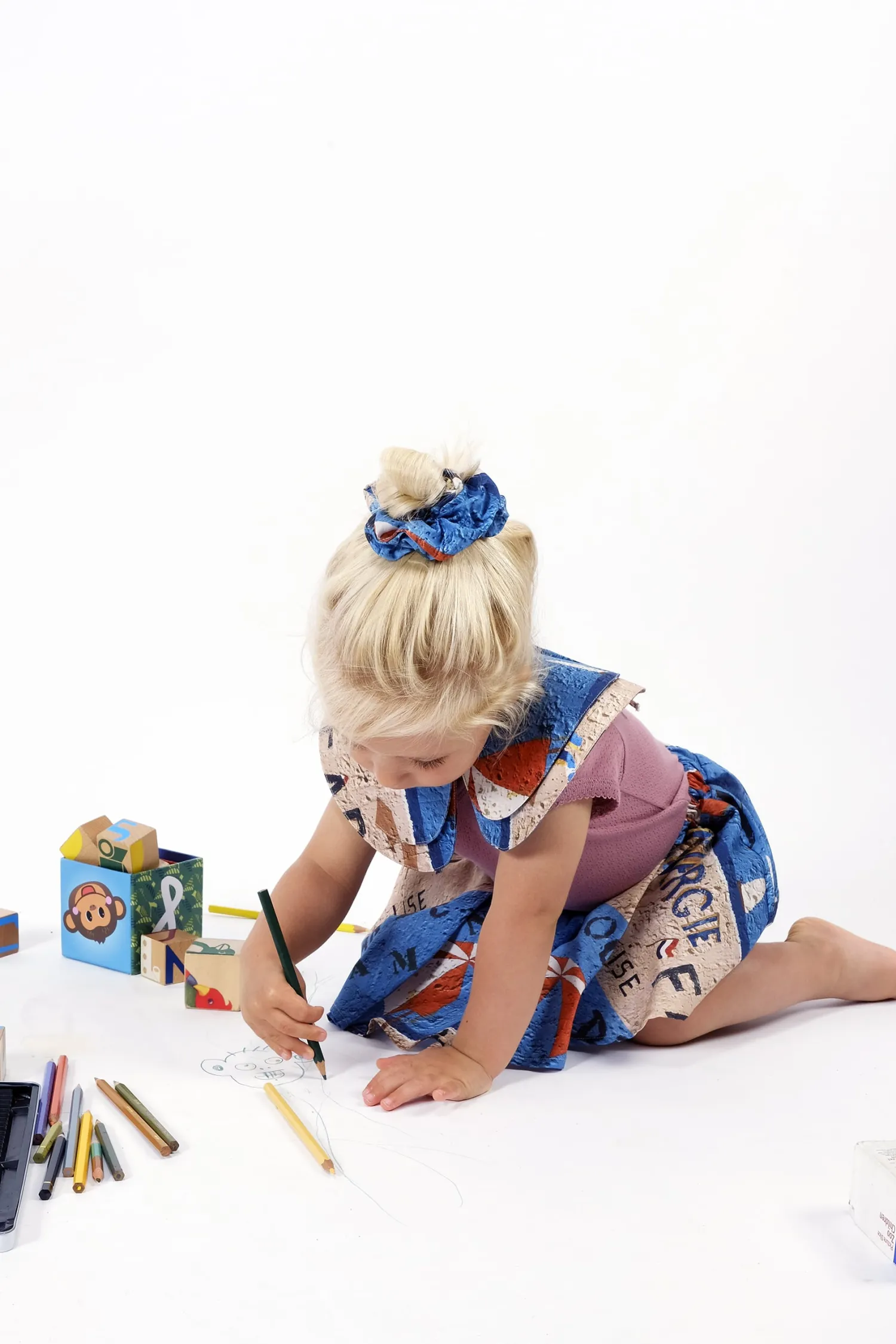 Wolf and Rita Onesies> Baby Carminho Parasol Knit Bodysuit