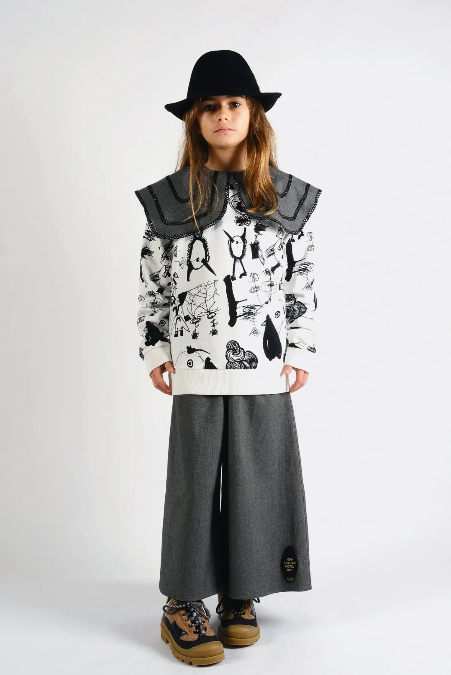 Wolf and Rita Hoodies> Bernardo Love Theater Sweatershirt