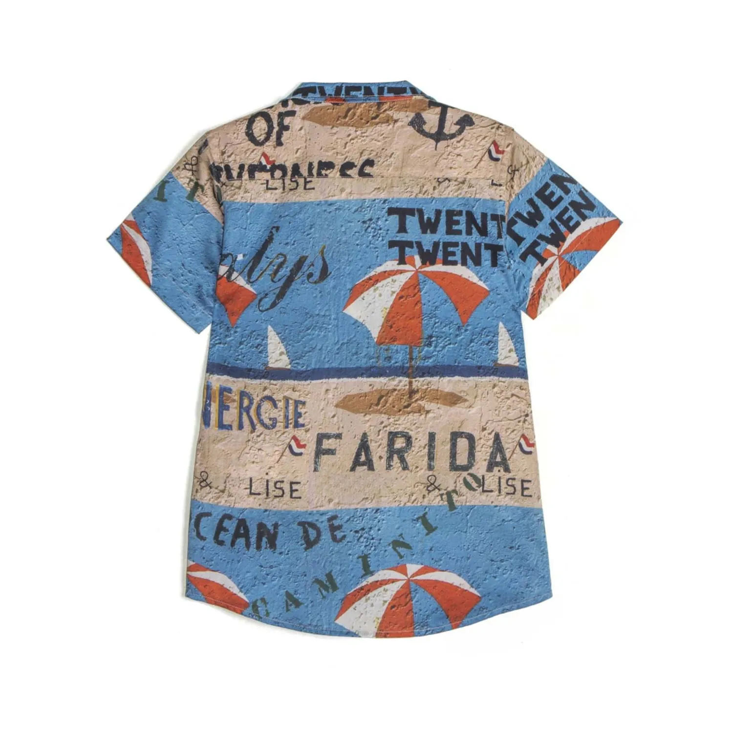 Wolf and Rita Shirts> Bruno Parasol Woven Boy Shirt