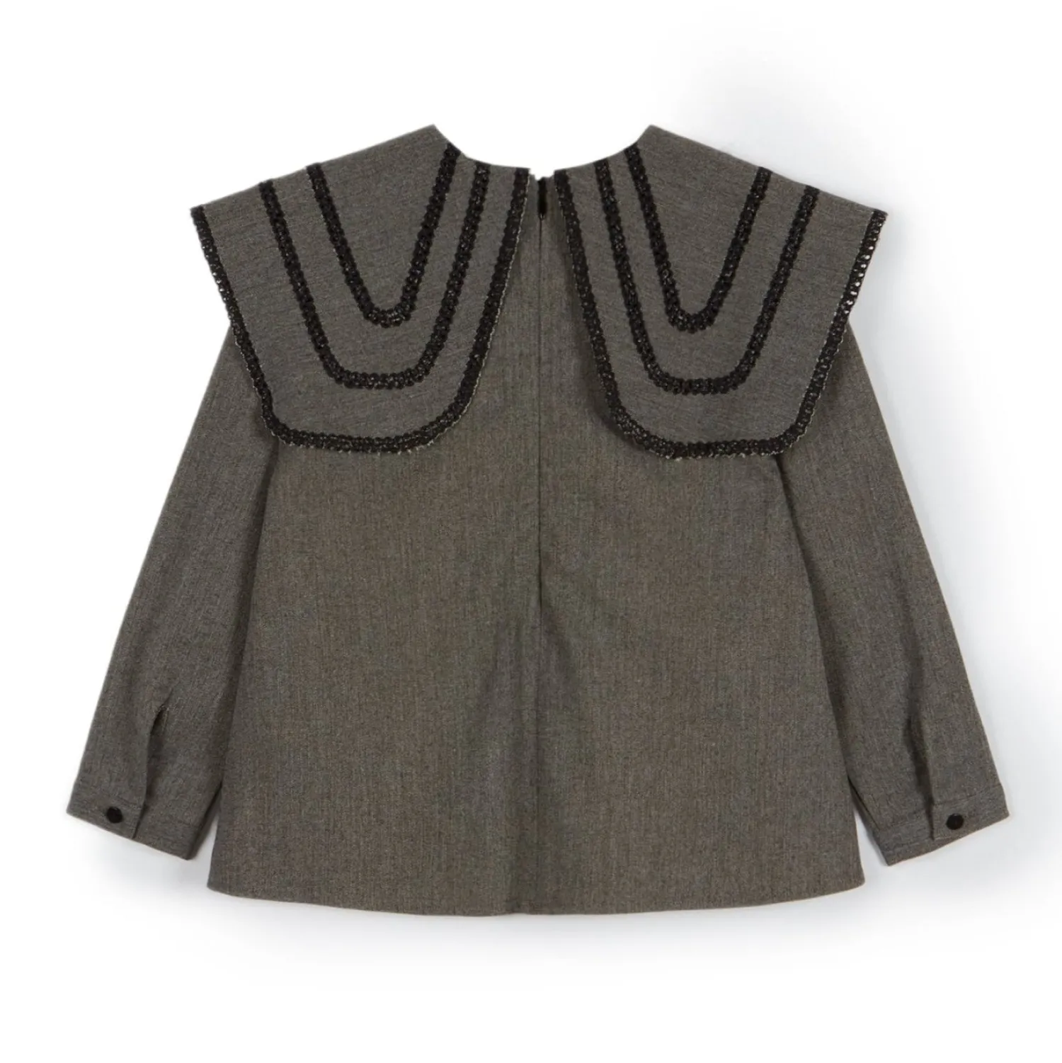 Wolf and Rita Skirts> Ermelinda Slate Blouse