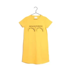 Wolf and Rita Overalls & Jumpsuits> Gloria Yellow T Shirt Dress