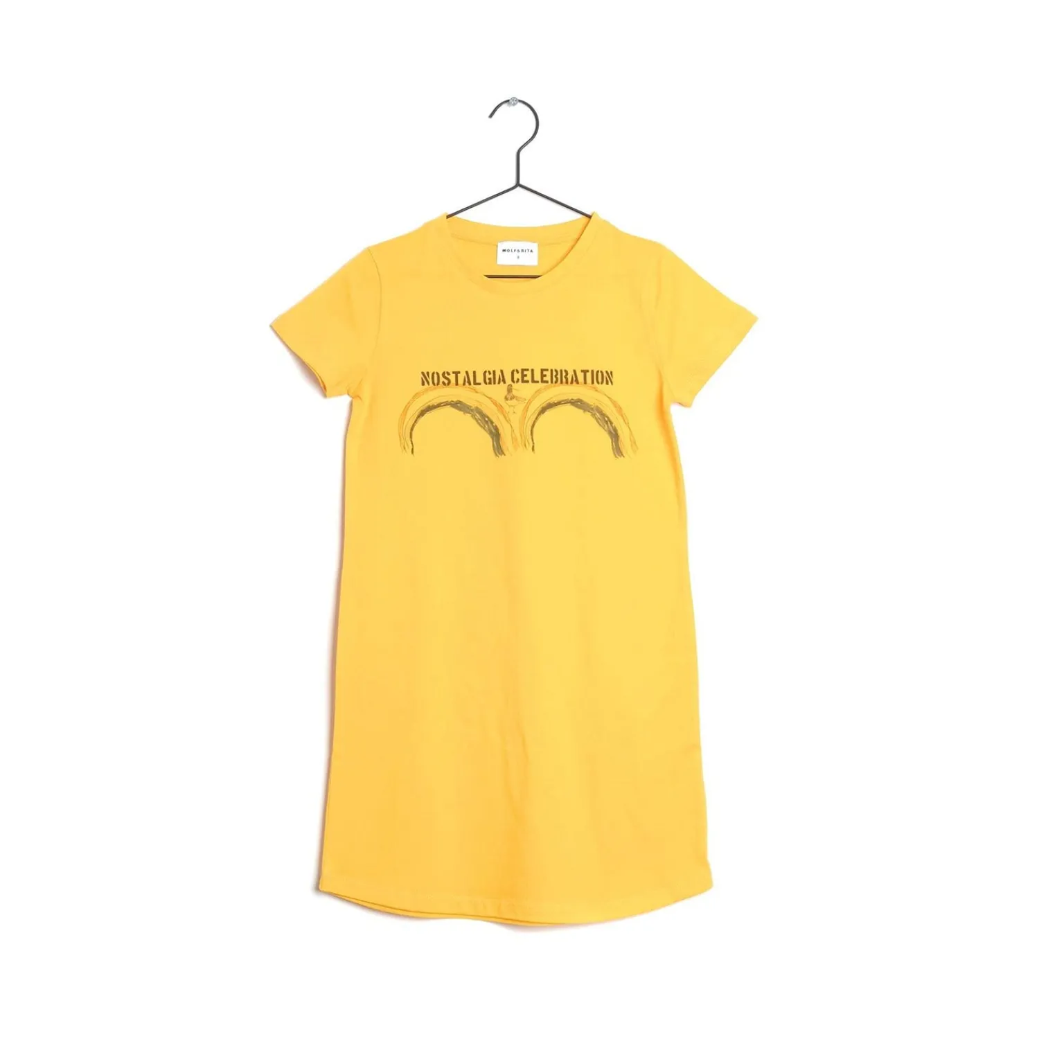 Wolf and Rita Overalls & Jumpsuits> Gloria Yellow T Shirt Dress
