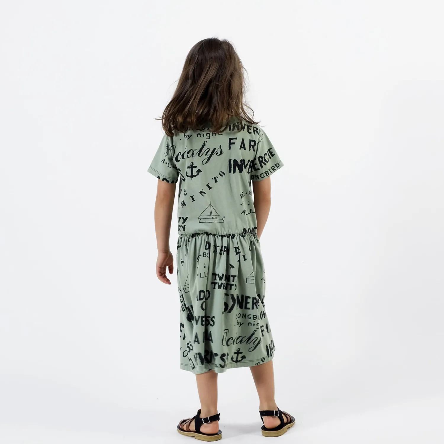 Wolf and Rita Overalls & Jumpsuits> Jacinta S. Green Knit Dress
