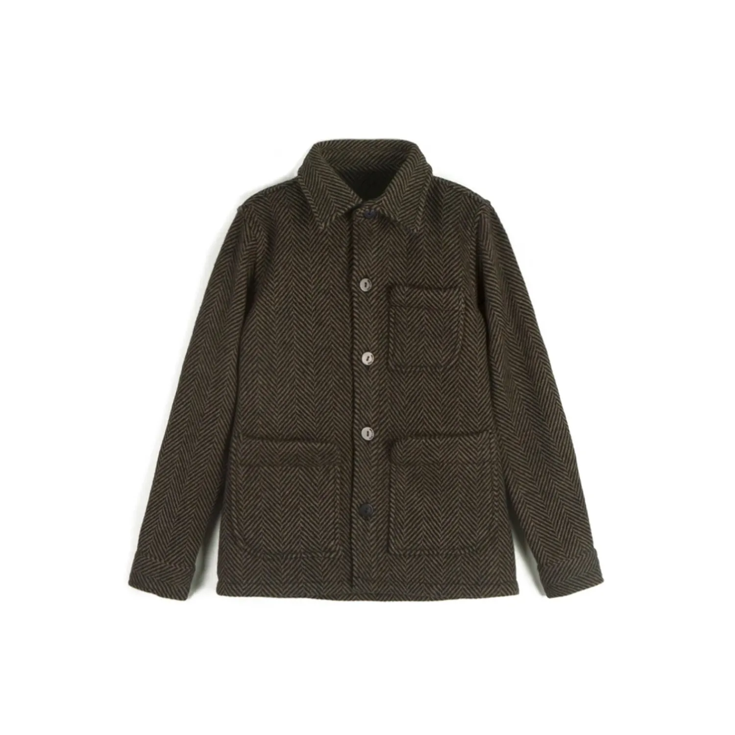 Wolf and Rita Coats> Kids Coat Jaime Herringbone