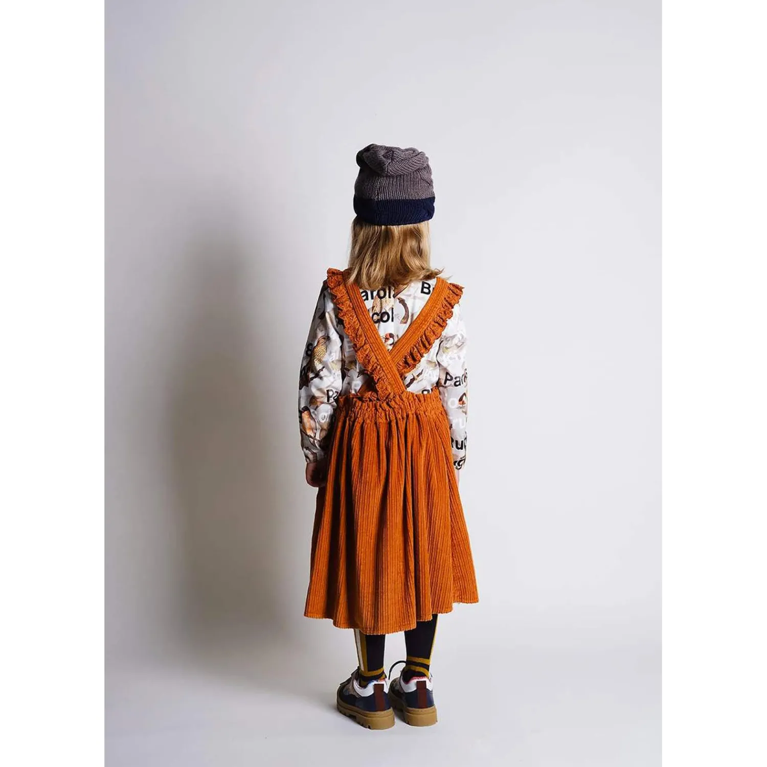 Wolf and Rita Overalls & Jumpsuits> Kids Dress Carmen Corduroy Orange