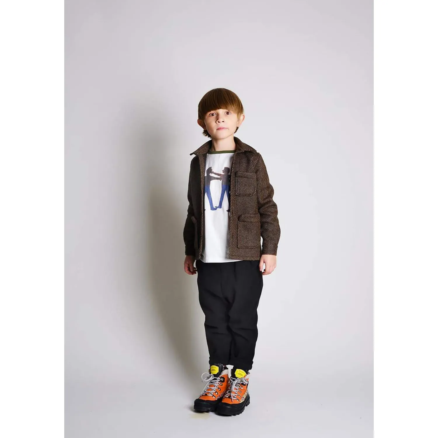 Wolf and Rita Long Sleeve T Shirts> Kids T Shirt Adamastor Boxeurs