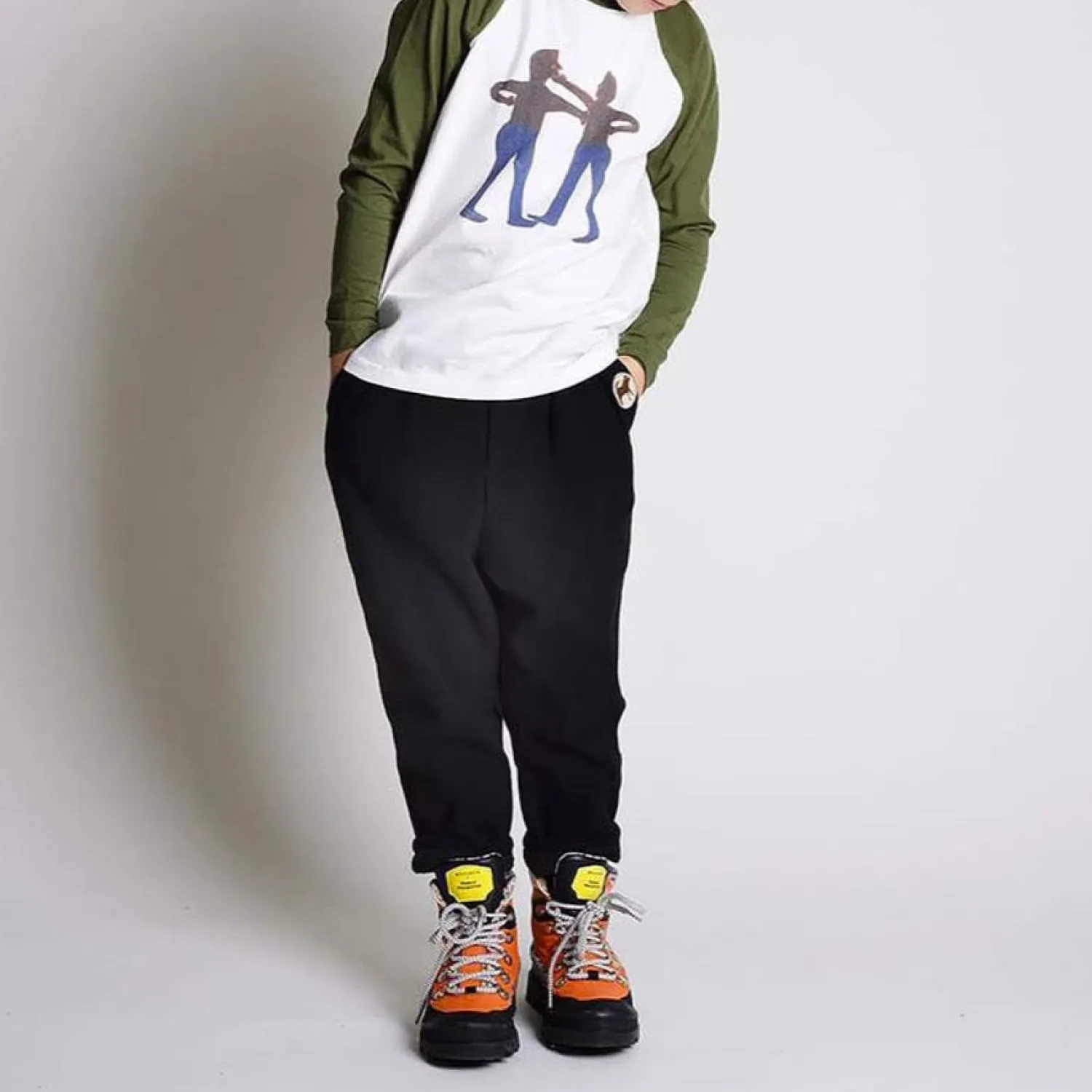 Wolf and Rita Pants> Kids Trousers Andre Denim Black