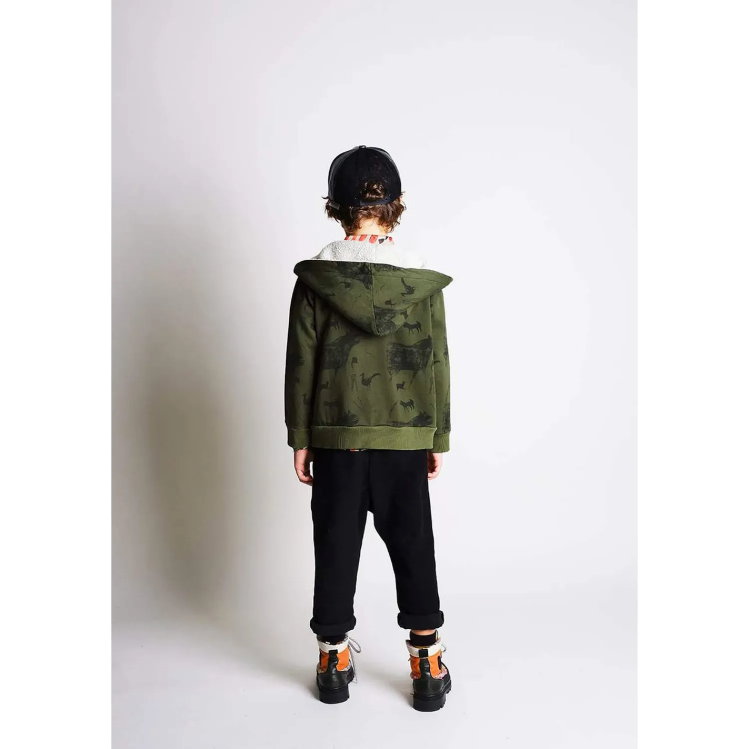 Wolf and Rita Pants> Kids Trousers Andre Denim Black