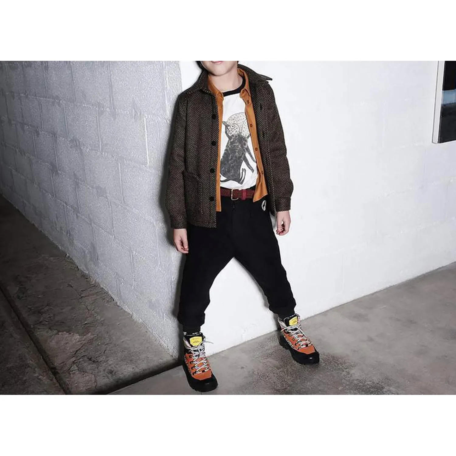 Wolf and Rita Pants> Kids Trousers Andre Denim Black