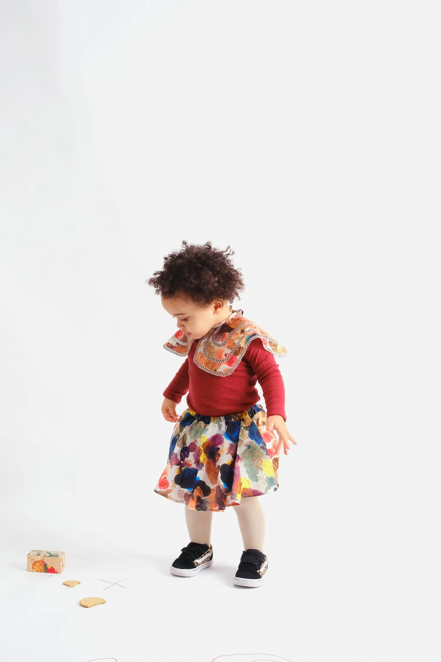Wolf and Rita Shorts> Luisa Blue Avalanche Baby Shorts
