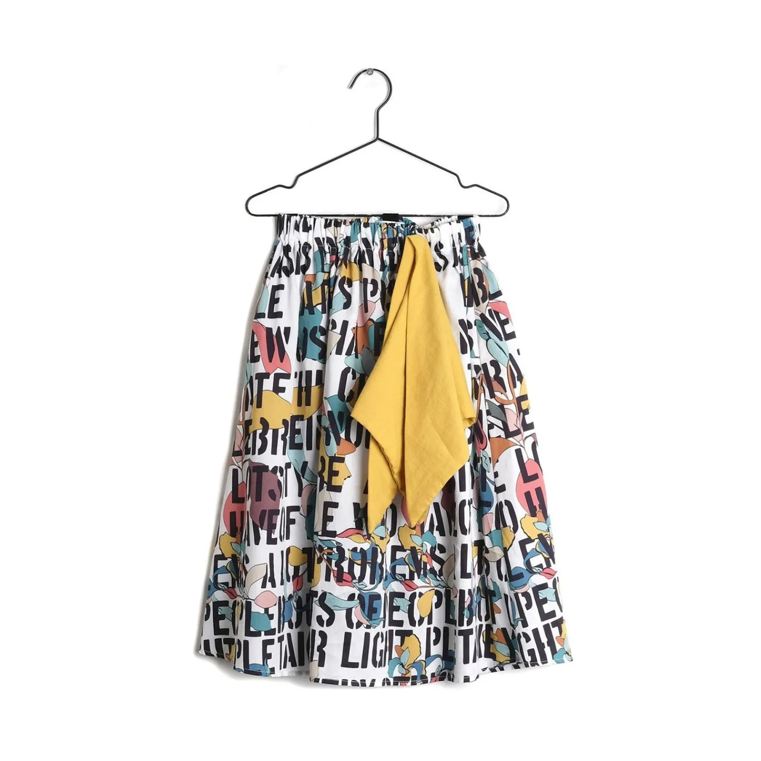 Wolf and Rita Dresses> Lurdes Kids Motto Skirt * Final Sale