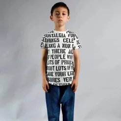 Wolf and Rita Long Sleeve T Shirts> Sebastiao Alphabet Soup T Shirt