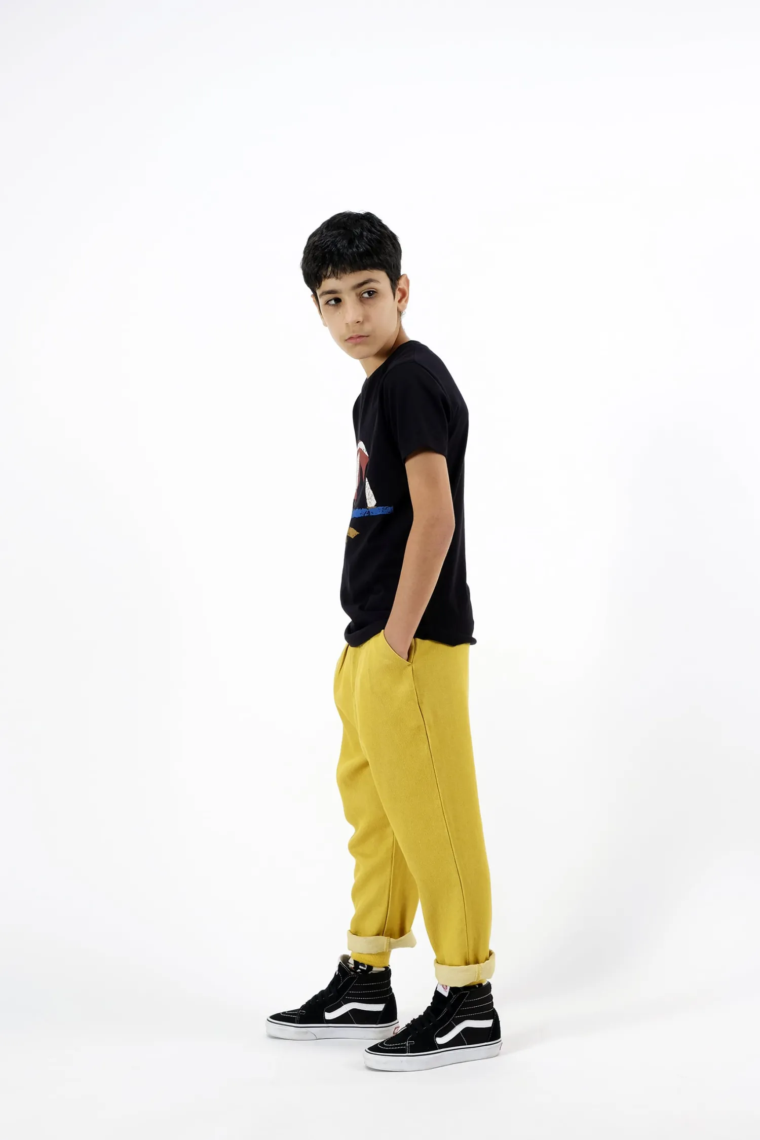 Wolf and Rita T Shirts> Sebastiao Parasol Organic Boy T Shirt