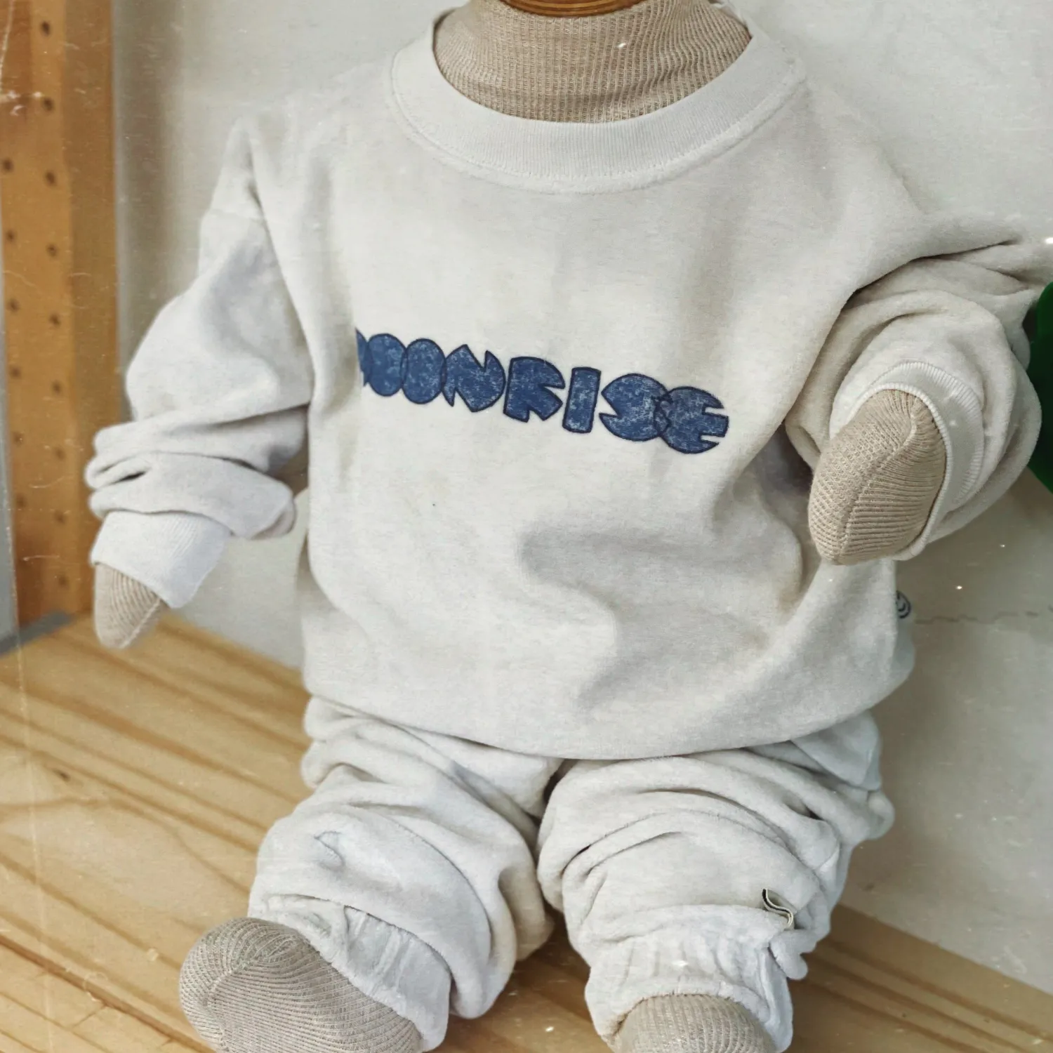 Wynken Sweatshirts> Baby Moonrise Velour Sweater