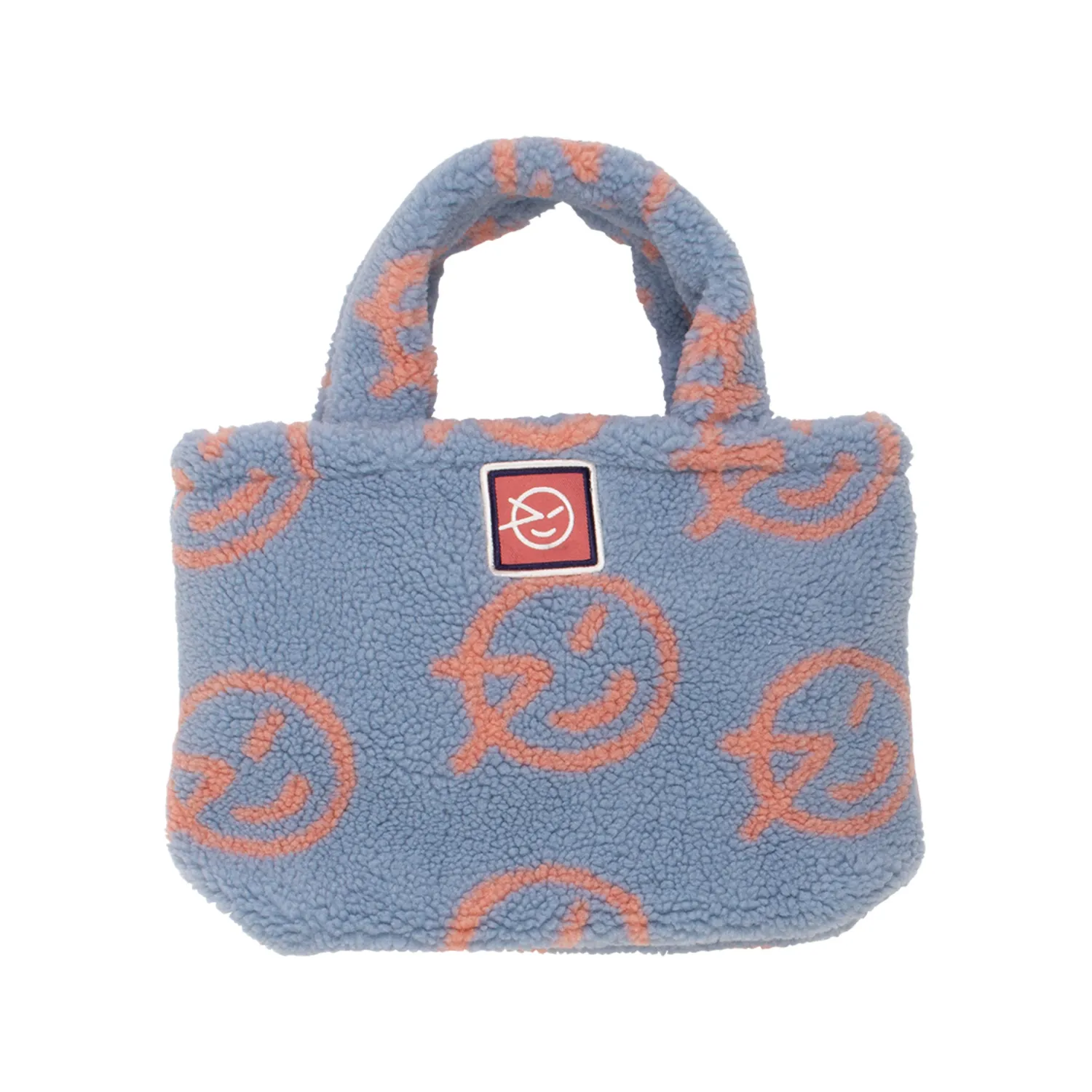 Wynken Face Masks> Bambino Shopper - Pale Blue / Plush Pink