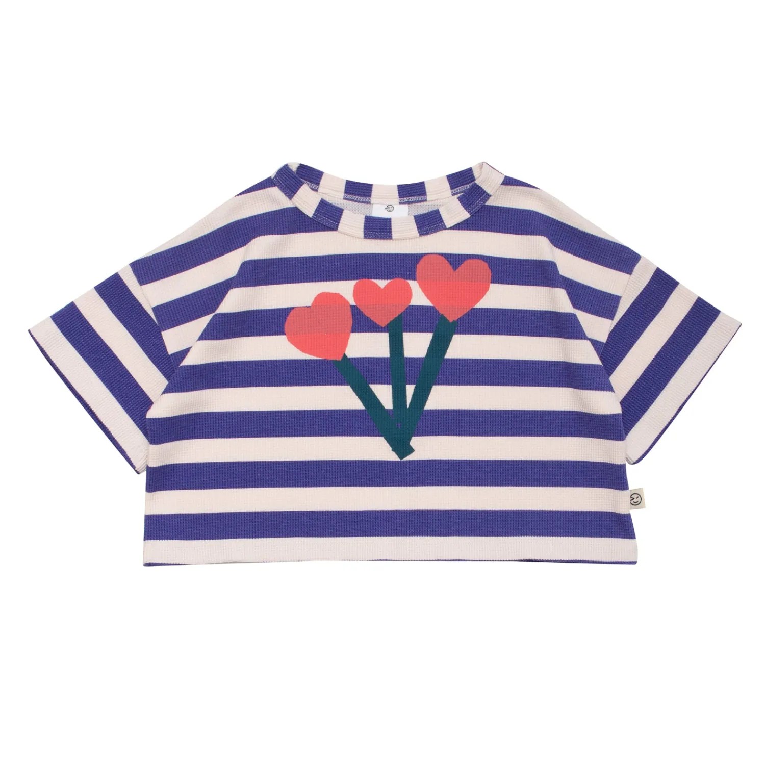 Wynken Long Sleeve T Shirts> Beach Tee Strong Blue Stripe