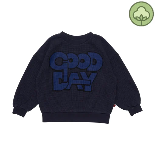 Wynken Hoodies> Kids Good Day Waffle Sweatshirt
