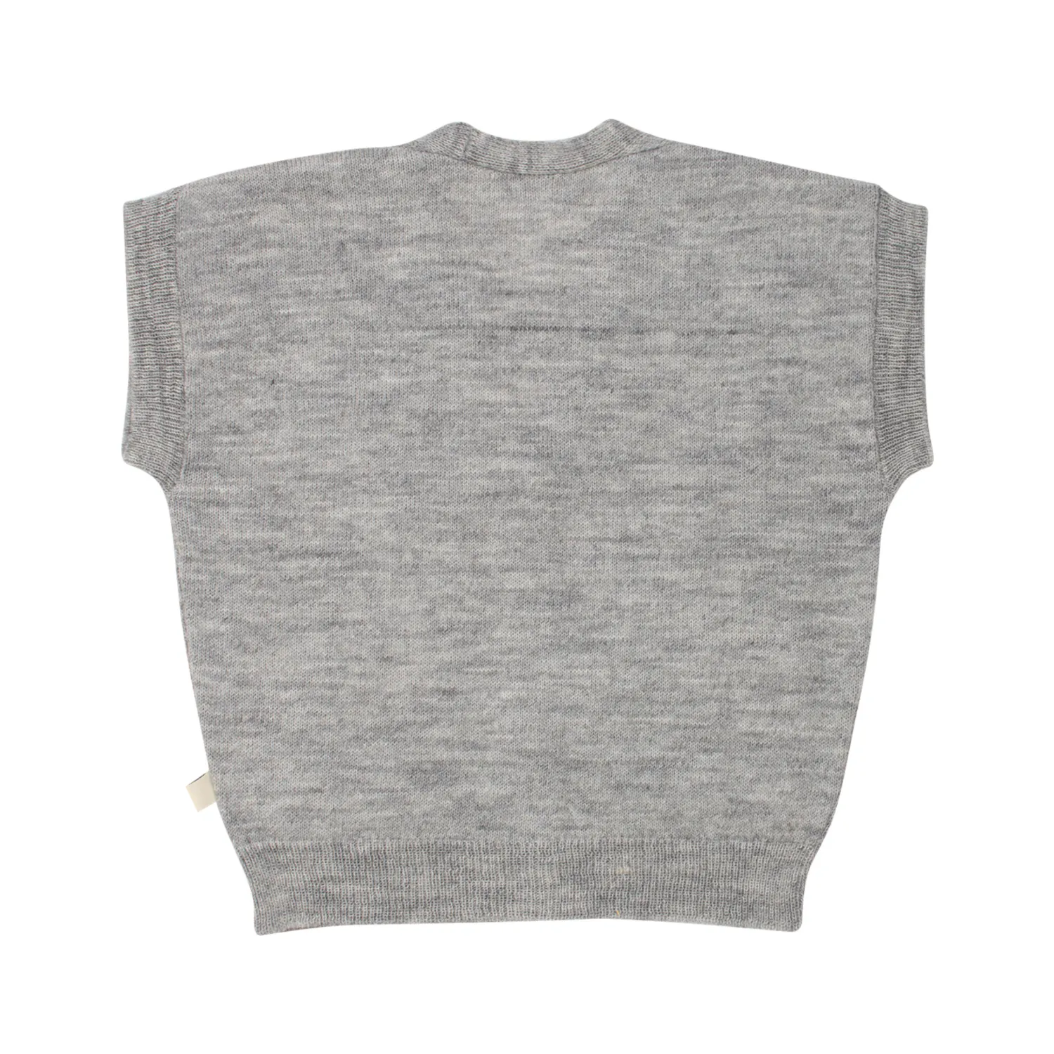 Wynken Face Masks> Waistcoat - Grey Melange